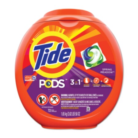 Tide Detergent Pods, Spring Meadow Scent, PK288 PGC 50978